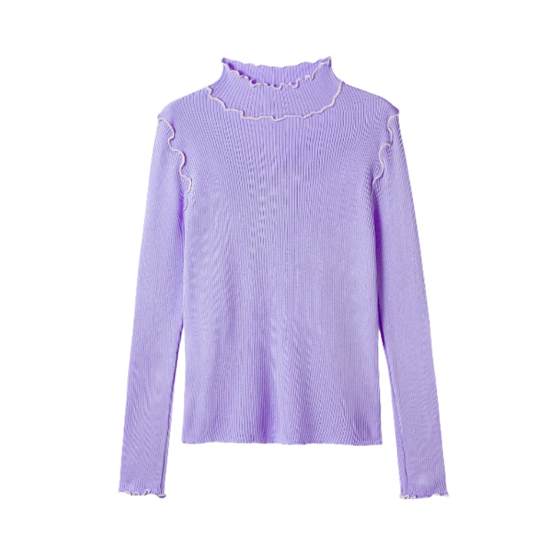 Retro Half Turtleneck Long Sleeve