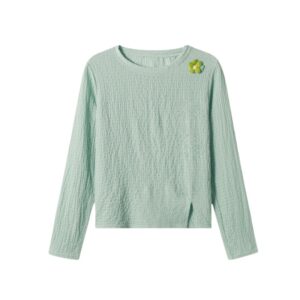 Loose Slit Long Sleeves