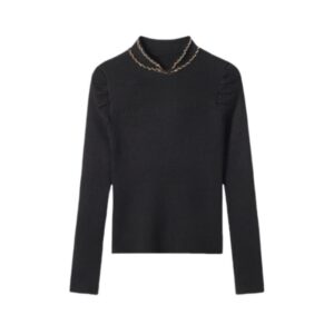 Stand Collar Fashion Long Sleeves